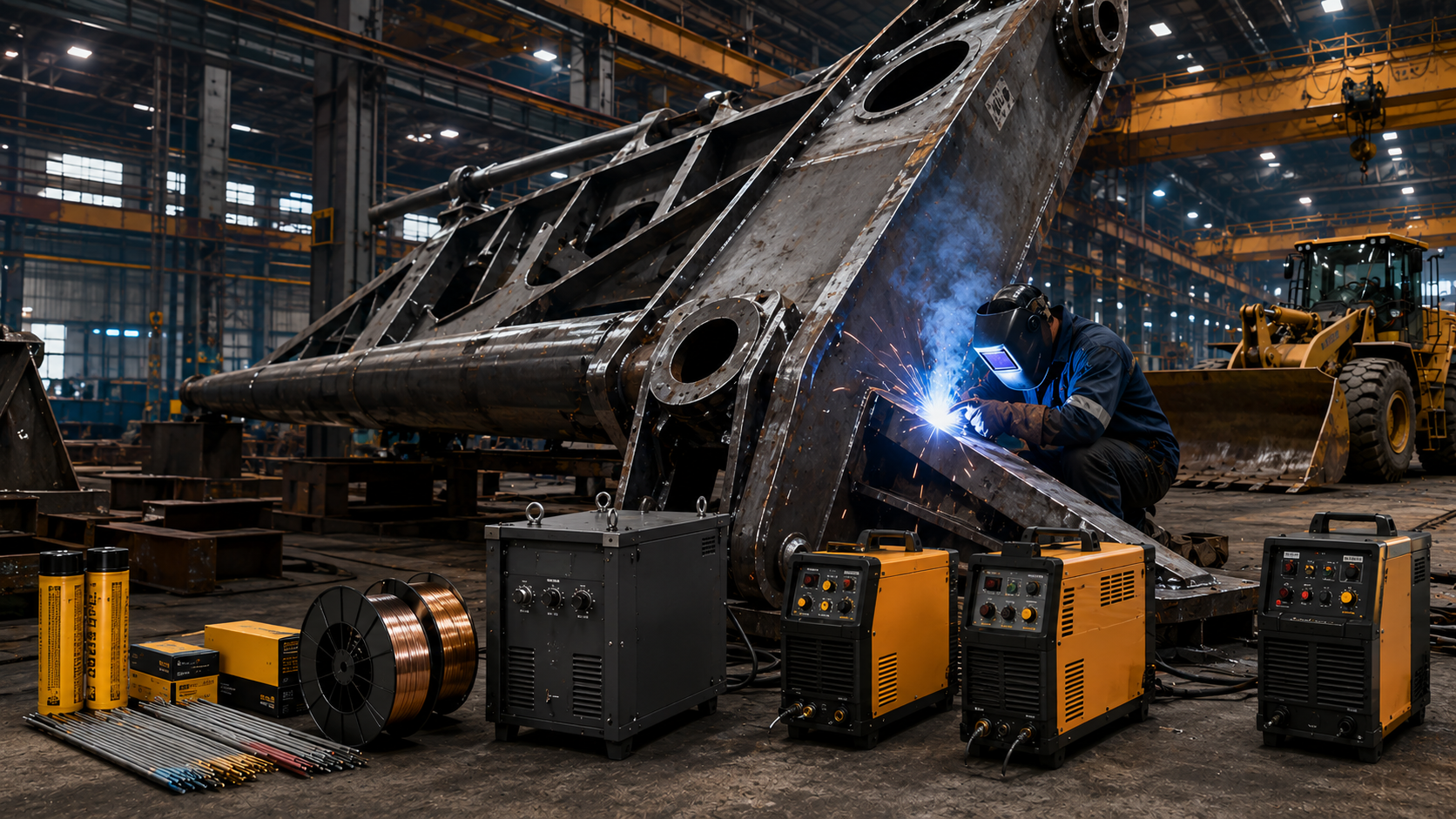 Heavy engineering and crane fabrication